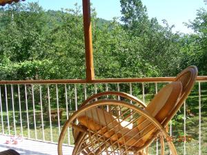 A balcony or terrace at Villa River Village