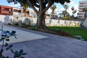 Zahrada ubytování Precioso apartamento frente a la playa