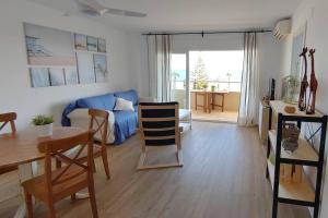 Posezení v ubytování Precioso apartamento frente a la playa