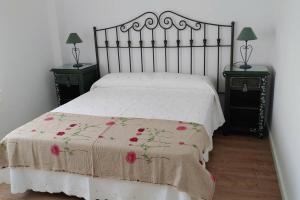 Postel nebo postele na pokoji v ubytování Precioso apartamento frente a la playa