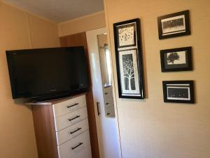 TV a/nebo společenská místnost v ubytování Holiday Home At Seton Sands + 4 fotografie