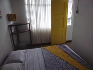 Postel nebo postele na pokoji v ubytování Hotel Cortez Azul