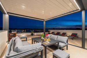 Χώρος καθιστικού στο Penthouse LiV