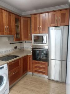 Kuchyňa alebo kuchynka v ubytovaní Apartamento familiar