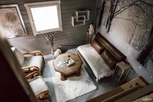 Posezení v ubytování Cabane insolite avec escape game