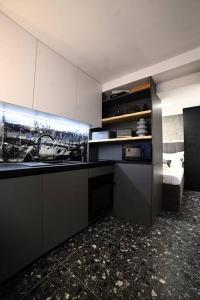 Kuchyň nebo kuchyňský kout v ubytování Apartment Jaki - Free parking