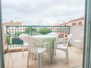 Balkón alebo terasa v ubytovaní La Garde appartement deux pièces