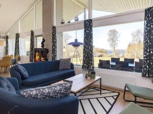 Posezení v ubytování Holiday home Skals VI