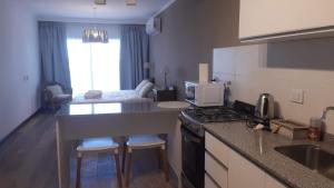 a kitchen with a sink and a counter top at Parana, TU CASA in Paraná