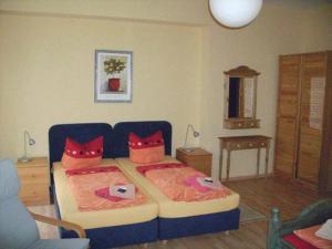 Postel nebo postele na pokoji v ubytování Hotel Dänholm