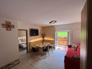 Khu vực ghế ngồi tại Sellaronda - Ciampac Experience