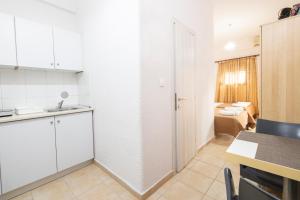 Kuchyň nebo kuchyňský kout v ubytování Alexandra Studios