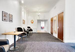 Istumisnurk majutusasutuses Hotel Phønix Brønderslev