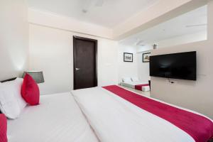 Postel nebo postele na pokoji v ubytování Palm Stay - Studios & Rooms