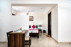 Postel nebo postele na pokoji v ubytování Palm Stay - Studios & Rooms