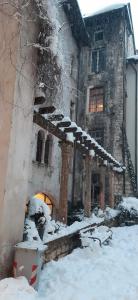 Casa Sass during the winter