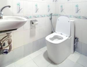 Koupelna v ubytování Thamel Eco Home + 17 fotografií