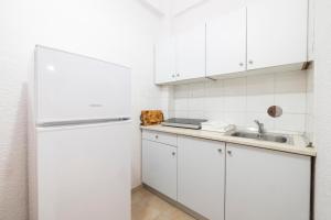 Eldhús eða eldhúskrókur á Alexandra Studios