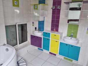 Łazienka w obiekcie Maison la vague
