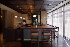 A kitchen or kitchenette at Agora Kyoto Shijo