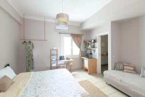 Postel nebo postele na pokoji v ubytování Circle Inn