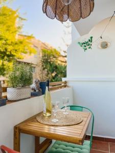 Balkon lub taras w obiekcie Apartamento moderno y acogedor cerca del mar