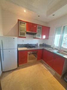 Η κουζίνα ή μικρή κουζίνα στο Passadena Village, Sidi Rahal