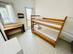 Posteľ alebo postele v izbe v ubytovaní Appartement spacieux à Cap d'Agde, proche port, commodités et plage, parking inclus - FR-1-723-10