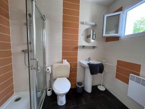 Kúpeľňa v ubytovaní Villa de l’Eguille