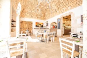 Restaurace v ubytování Trulli Holiday Albergo Diffuso