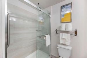 Koupelna v ubytování Comfort Inn & Suites