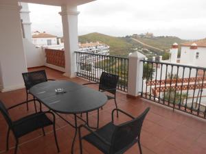Un balcón o terraza de Apartment in Las Palmeras de Calahonda