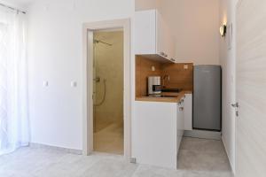 Kuchyň nebo kuchyňský kout v ubytování Apartments Andrea I