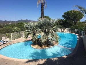 Basen w obiekcie Mobile Home, Camping Le Dattier, Fréjus, South of France lub w pobliżu