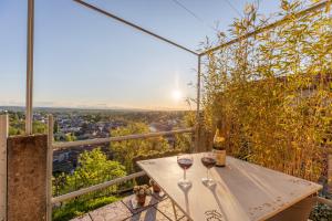 Balkón alebo terasa v ubytovaní La Maison Perchée