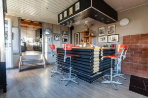 Posedenie v ubytovaní La Maison Perchée