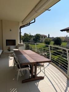 A balcony or terrace at Casa della Regina