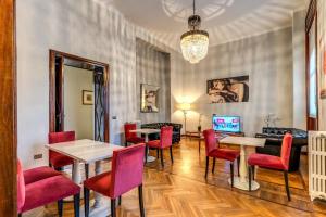 Posezení v ubytování Hotel Apollo