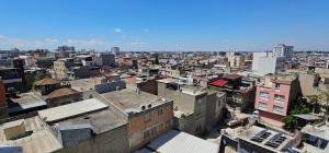 una vista aérea de una ciudad con edificios en Altın Koza Hotel, en Adana