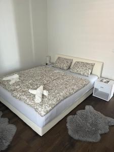 Postel nebo postele na pokoji v ubytování Villa Magia sul Mare