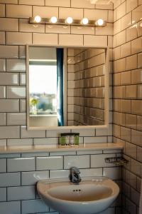 Koupelna v ubytování DCU Rooms