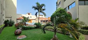 Zahrada ubytování Hotel le Pelican