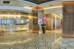 Ο χώρος του λόμπι ή της ρεσεψιόν στο Lovina 3802 Pollux Meisterstadt