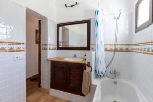 Kúpeľňa v ubytovaní Villa Miguel
