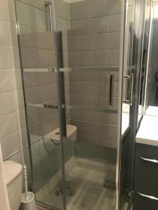 Kúpeľňa v ubytovaní Appart douillet Paris 11
