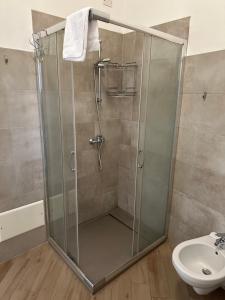 A bathroom at Appartamento via centro
