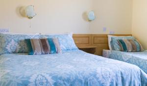 Llit o llits en una habitació de Doherty's Country Accommodation