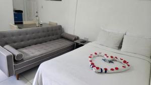 Tempat tidur dalam kamar di Caribbean Dream Vacation Property CD4