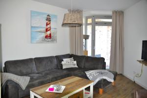 Posezení v ubytování Burg und Burgstaaken Ferienwohnung Nordlicht