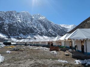 Příroda nedaleko luxury tent